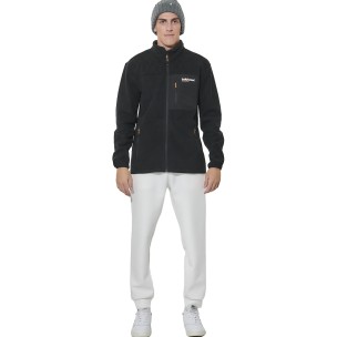 Ανδρικό Παντελόνι Φόρμας Body Action Men's Scuba Knit Joggers 023630-01 (White Off)