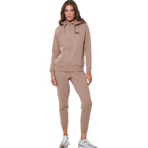 Γυναικεία Ζακέτα με Κουκούλα Body Action Women's Fleece Full Zip Hoodie 071621-01 (Mocha Meringue)