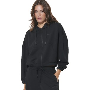 Γυναικεία Modal Ζακέτα με Κουκούλα Body Action Women's Modal Crop Jacket 071632-01 (Black)