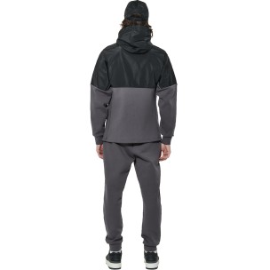 Ανδρικό Μπουφάν Body Action Men's Two Tone Scuba Track Jacket 073627-01 (Boulevard Grey/Black)
