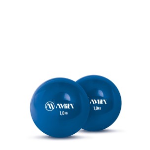 Palm Ball Two-Pack 1Kg Μπλέ Amila 96717