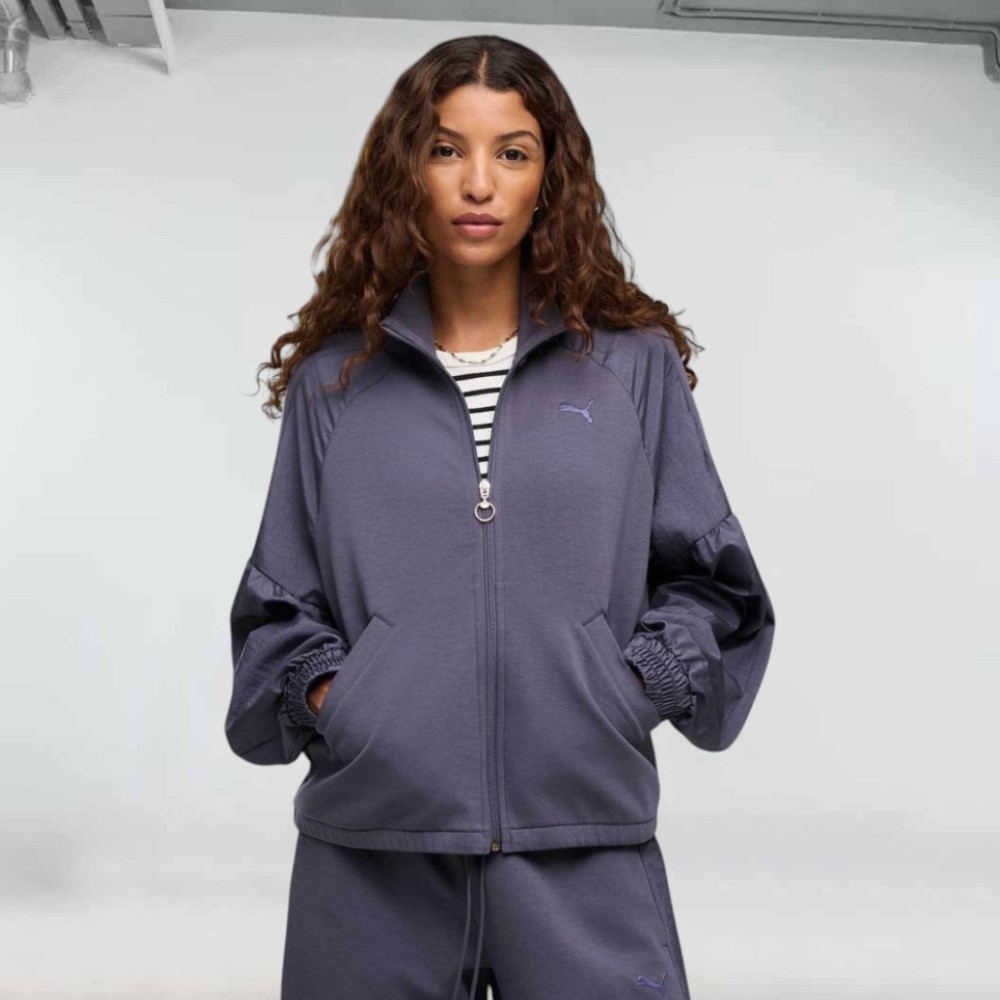Γυναικεία Ζακέτα Puma Her Full-Zip Relaxed DK Jacket 694023-35