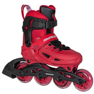 Αυξομειούμενα Πατίνια Powerslide Universe 4W Red Adj. (Size 29-32)