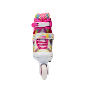 Αυξομειούμενα Inline Skates Αθλοπαιδιά, Φούξια 002.1084/F (Size 30-33)