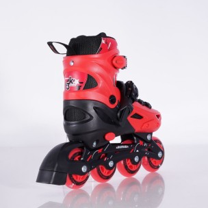 Αυξομειούμενα Inline Skates Αθλοπαιδιά, Κόκκινο 002.10306/RD (Size 39-42)