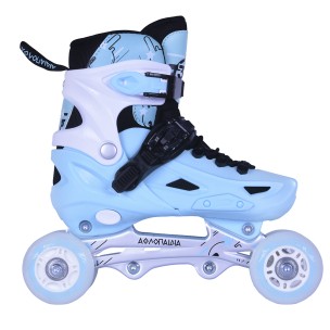 Αυξομειούμενα Πατίνια/Roller Skates/Παγοπέδιλα 3 σε 1 Αθλοπαιδιά, Μέντα 002.10306/RIS/MN/31 (Size 31-34)