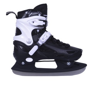 Αυξομειούμενα Πατίνια/Roller Skates/Παγοπέδιλα 3 σε 1 Αθλοπαιδιά, Μαύρο 002.10306/RIS/M/31 (Size 31-34)