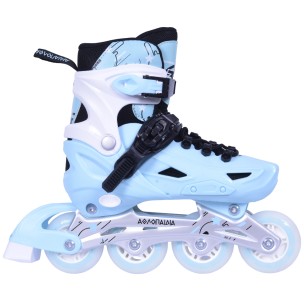 Αυξομειούμενα Πατίνια/Roller Skates 2 σε 1 Αθλοπαιδιά, Μέντα 002.10306/INLR/MN/35 (Size 35-38)