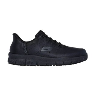 Γυναικεία Παπούτσια Skechers Work Slip-Ins Nampa Cottonbud 108218-BLK