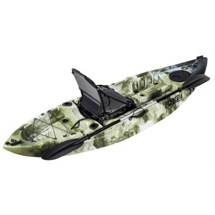 Fishing Kayak Force Andara Sot Full Ενός Ατόμου Χακί Παραλλαγής 0100-0121XARMY