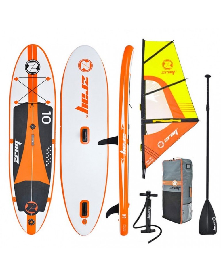 Φουσκωτή Σανίδα Sup & Windsurf 10' πακέτο και με πανί 3τμ. Zray
