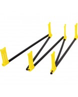 Σκάλα επιτάχυνσης και ρυθμού Agility Ladder 2 σε 1 AMILA (97701)