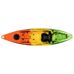 Fishing Kayak Force Pacific Sot Full (1+1) για Ένα ή Δυο Άτομα Πράσινο/Πορτοκαλί 0100-0151YG