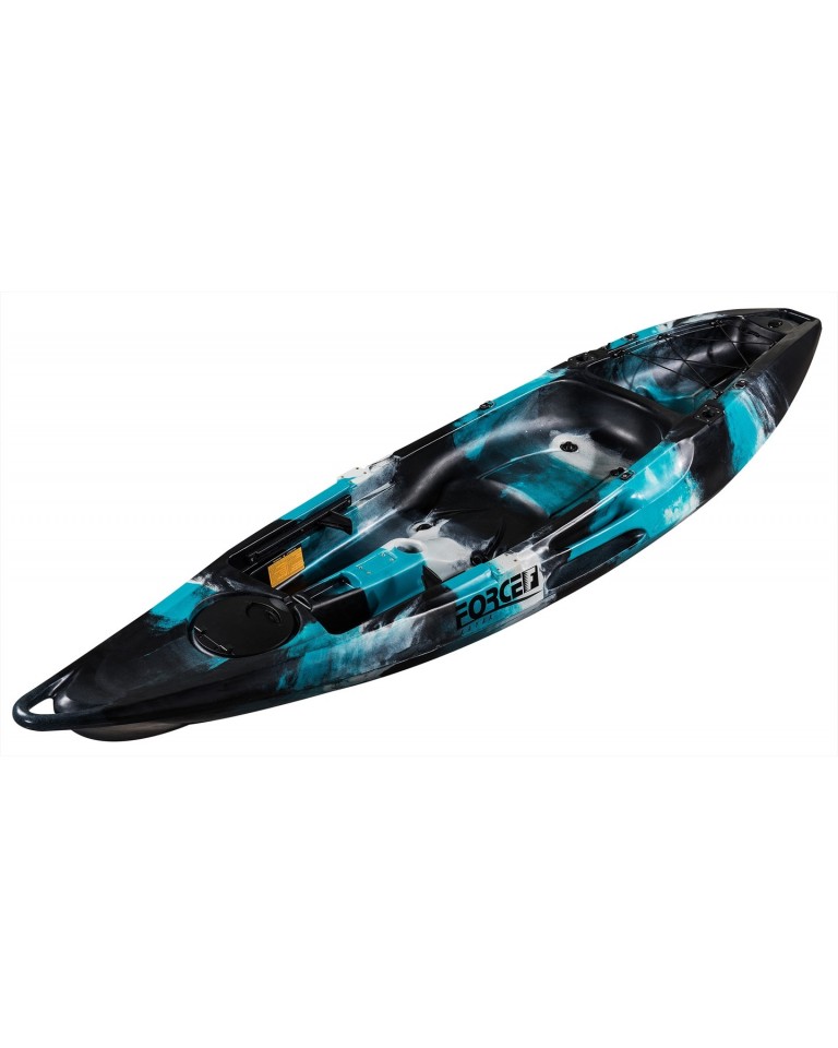 Fishing KAYAK FORCE Pacific SOT (1+1) για Ένα ή Δυο Άτομα 0100-0150BB (Blue)
