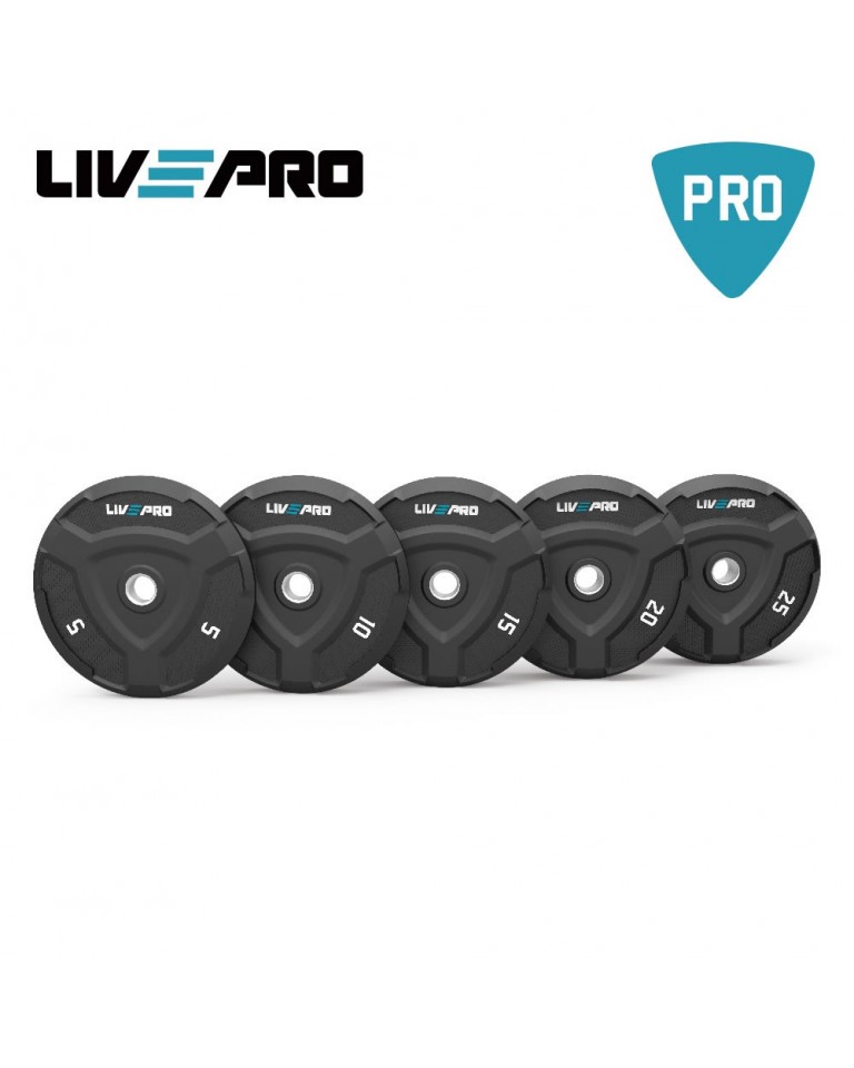 Δίσκος Bumper Plate 25 κιλών Β-8022-25 από την LIVE PRO