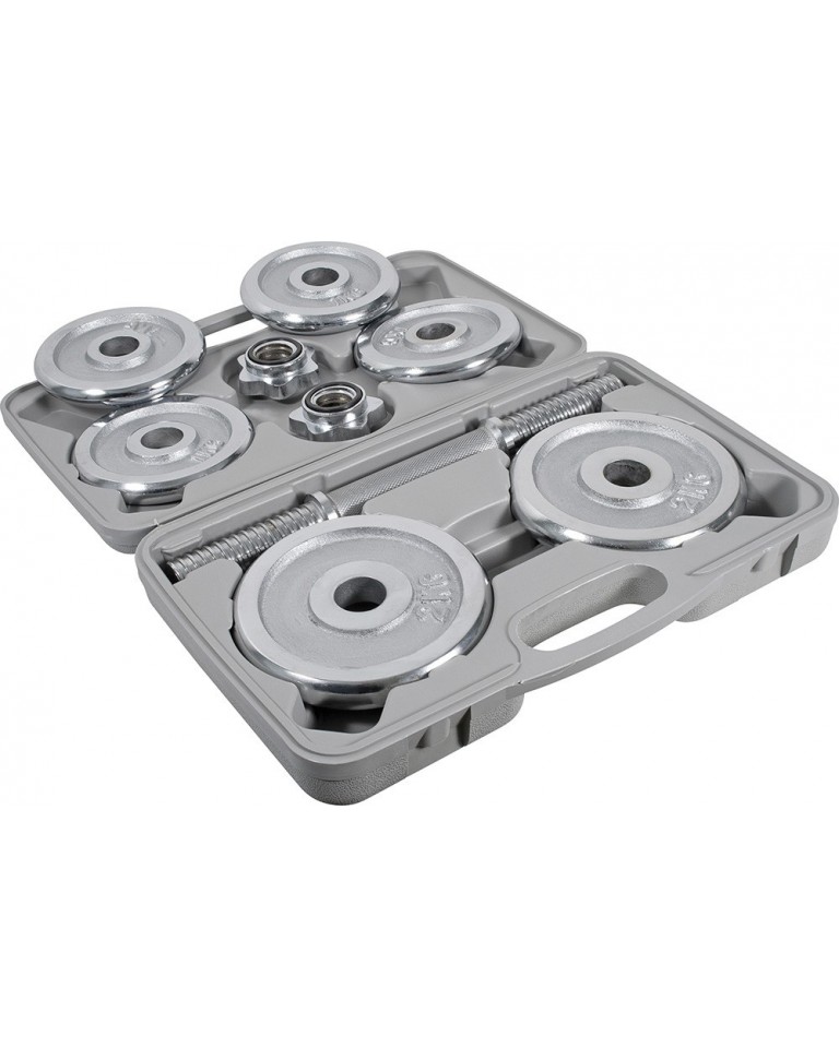 Σετ Αλτηράκι Χρωμιωμένο 10kg Amila 44372