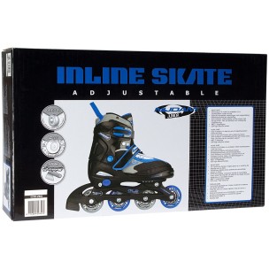 Αυξομειούμενα Πατίνια Inline Skate Junior Nijdam 52SE-ZBG (Size 30-33)