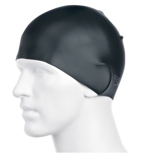 Σκουφάκι πισίνας μονόχρωμο, SPEEDO SILC MOUD CAP 70984-9097 black
