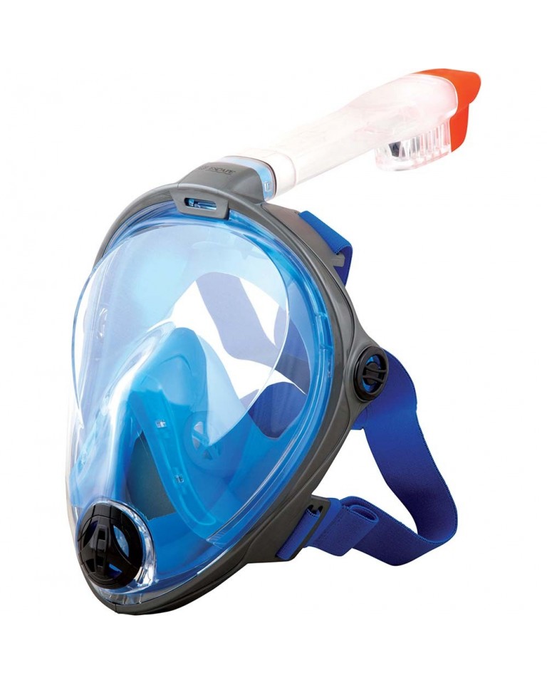 Μάσκα Θαλάσσης Full face (L-XL) Μπλε Escape 52291