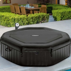 Pure Spa Jet & Bubble Deluxe - 4 ατόμων, Wifi Κονσόλα Intex 28458