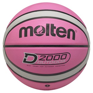 Γυναικεία μπάλα μπάσκετ MOLTEN (D2000 B6G2000) Outdoor