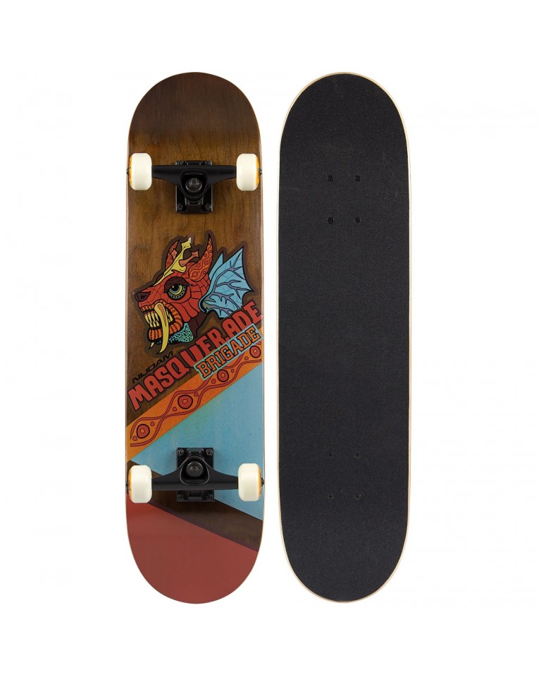 Skateboard Masquerade Brigade RGB NIJDAM 52NT RGB