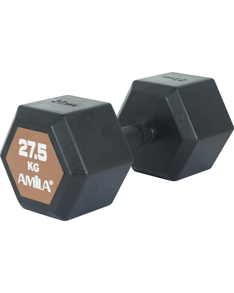 Aλτήρας Εξάγωνος Original Rubber H - 27,5Kg Amila 90598