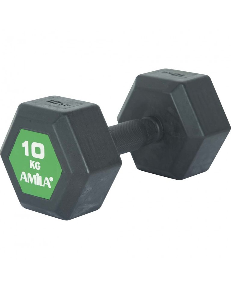 Aλτήρας Εξάγωνος Original Rubber H - 10,0Kg Amila 90591