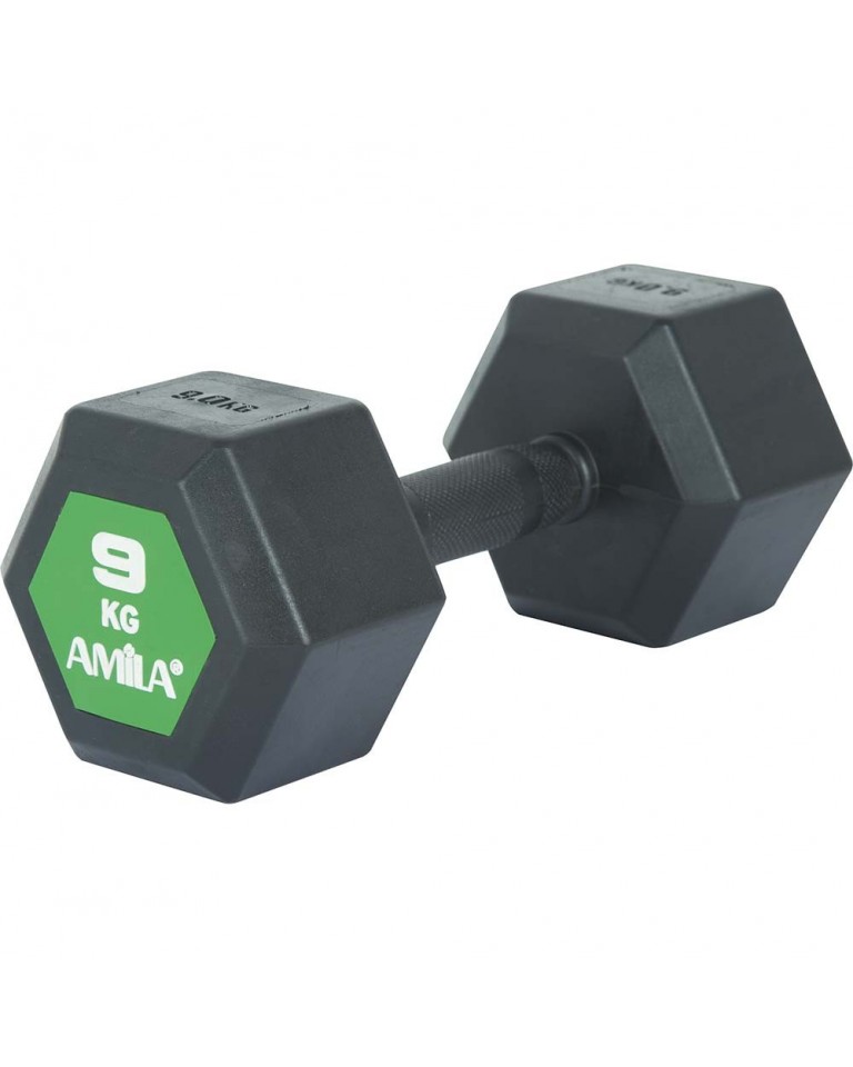 Aλτήρας Εξάγωνος Original Rubber H - 9,0Kg Amila 90590