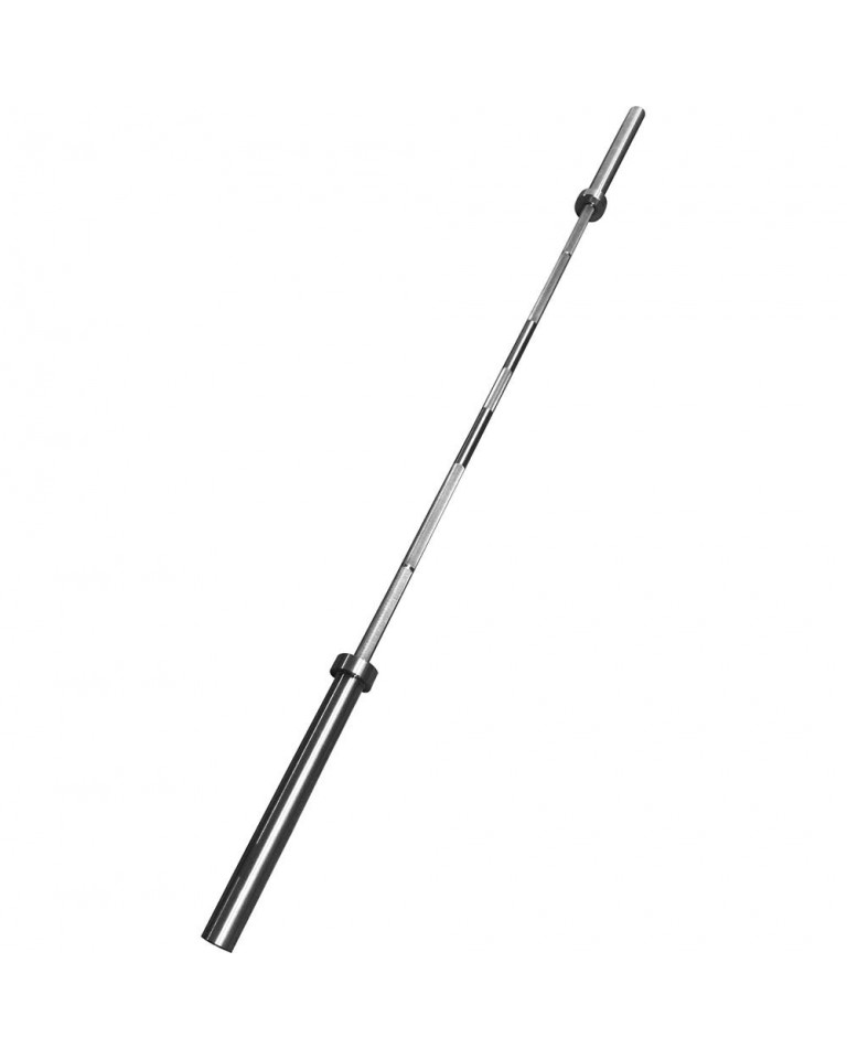 Ολυμπιακή Μπάρα 220cm 20Kg 1500LBS 8 Ρουλεμάν 28mm Aνοξείδωτη Amila 80029