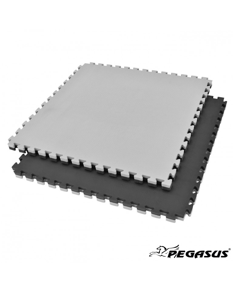 Δάπεδο προστασίας Puzzle EVA (Μαύρο/Γκρι) 2.0cm Β 4100 20
