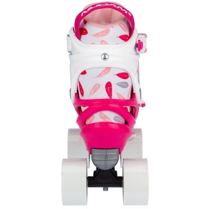 Ρυθμιζόμενα Πατίνια Nijdam Roller Skates "Feather Drops" N21AA02 (Size 25-28)