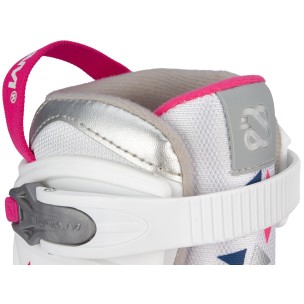 Ρυθμιζόμενα Πατίνια Nijdam Inline Skates "White Wedge" N20AA04 (Size 29-32)