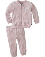 PUMA JR BABY Minicats Velour Jogger (583358-15) ΦΟΡΜΑ ΣΕΤ Ρόζ