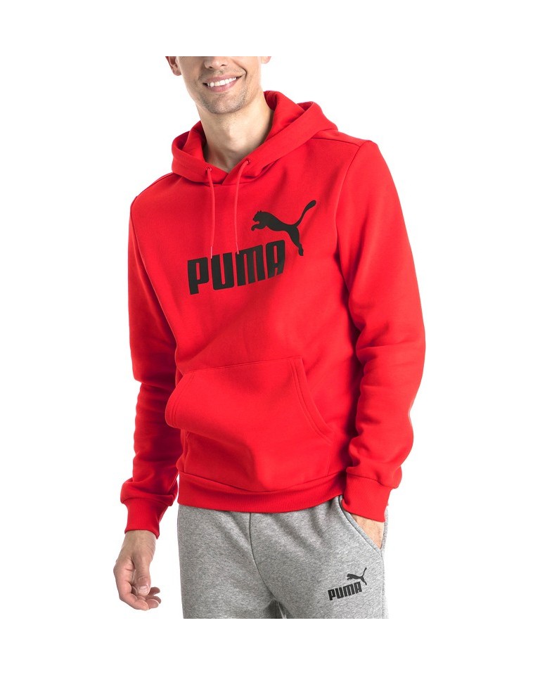 Puma Essentials Fleece Hoodie 851743-05  ΚΟΚΚΙΝΟ