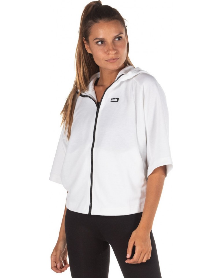 Γυναικεία Ζακέτα με Κουκούλα Body Action Women Oversized Full Zip Hoodie 071015-02