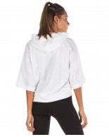 WOMEN OVERSIZED FULL ZIP HOODIE 071015-02-WHITE