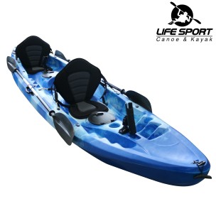 Fishing KAYAK ΨΑΡΕΜΑΤΟΣ Life Sport "Happiness" (2 ενήλικοι + 1 παιδί) VK 05