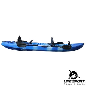Fishing Kayak Life Sport Happiness (2 ενήλικοι + 1 παιδί) VK 07