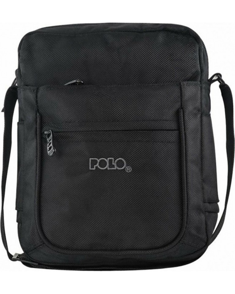 Τσαντάκι Ώμου Polo Vertical L 9-07-072-02 Μαύρο