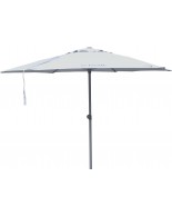 Ομπρέλα Παραλίας/Κήπου Escape 2.4m 6 Ακτίνες Silver Grey 12206