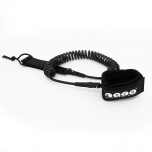 SUP leash σπιράλ 10ft SCK - Μαύρο SCK L BK