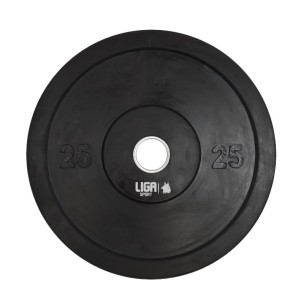 Δίσκος Ολυμπιακού Τύπου με Λάστιχο BUMPER PLATE 25kg LIGASPORT