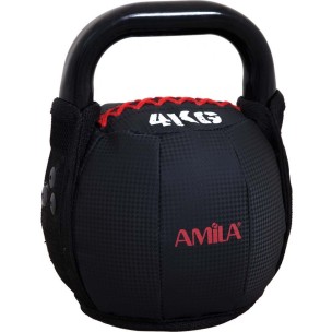 Αλτήρας Kettlebell amila με επένδυση PVC 10kg (84777)