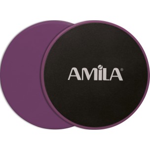 Δίσκοι Ολίσθησης AMILA Gliding Pads Μωβ 95952