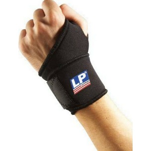 Περικάρπιο Υποστήριξης με Αντίχειρα & Δέσιμο σε Μαύρο Χρώμα LP Support 739 Wrist Wrap