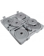 Σετ Αλτηράκι Χρωμιωμένο 20kg Amila 44396