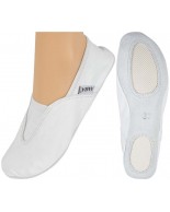 Παπούτσια Ενοργανης Γυμναστικής Δερμάτινα Λευκά Amila