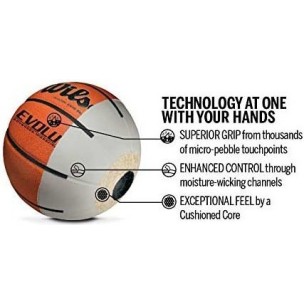 Μπάλα Μπάσκετ Wilson Evolution 285 Basketball WTB0586 (SIZE 6)