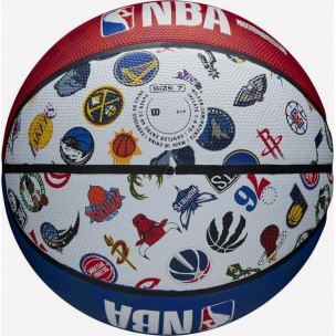 Μπάλα Μπάσκετ Wilson NBA All Team BSKT RWB SZ7 WTB1301XBNBA (Size 7)